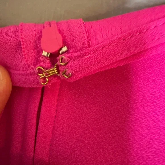 Lilly Pulitzer Anya hot pink Ruffle Jumpsuit - Picture 5 of 5